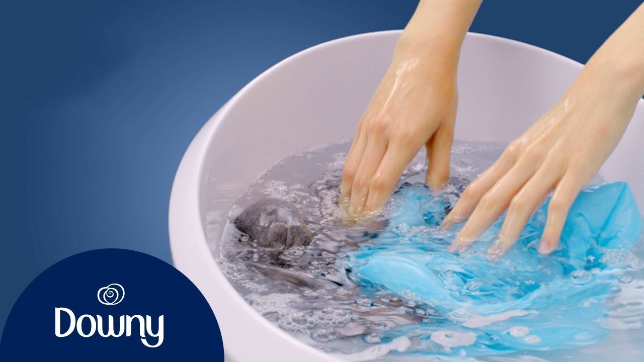 How To Use Fabric Softener Hand Wash Downy YouTube