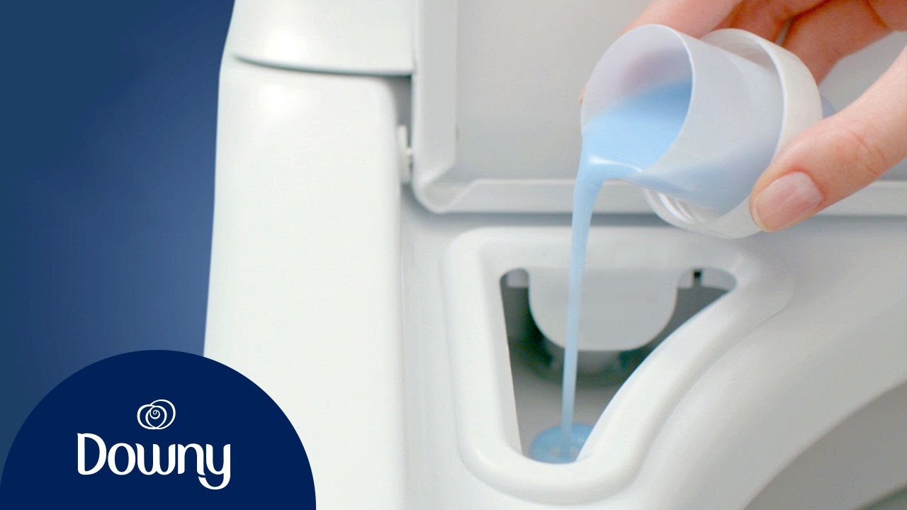 How To Use Fabric Softener Top Loader Downy YouTube