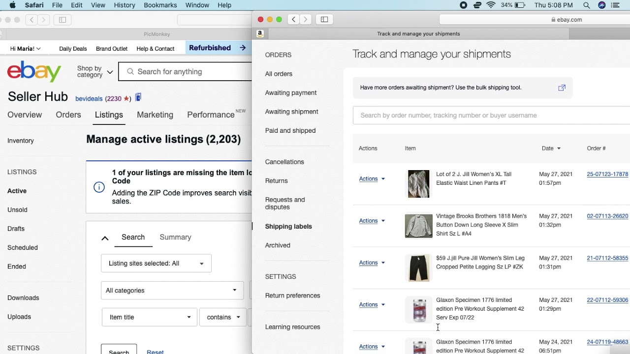 33 How To Reprint A Shipping Label On Ebay Modern Labels