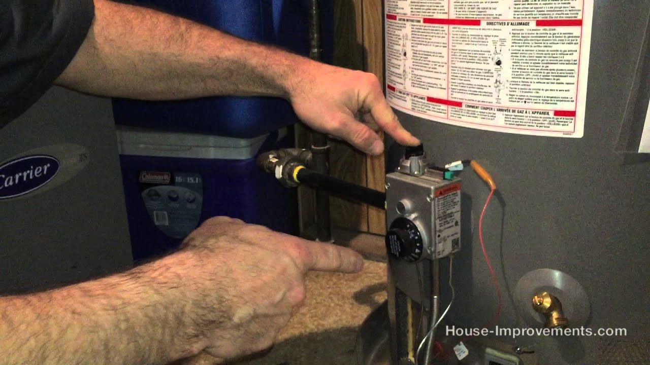 How To Relight Pilot Light On Rheem Water Heater
