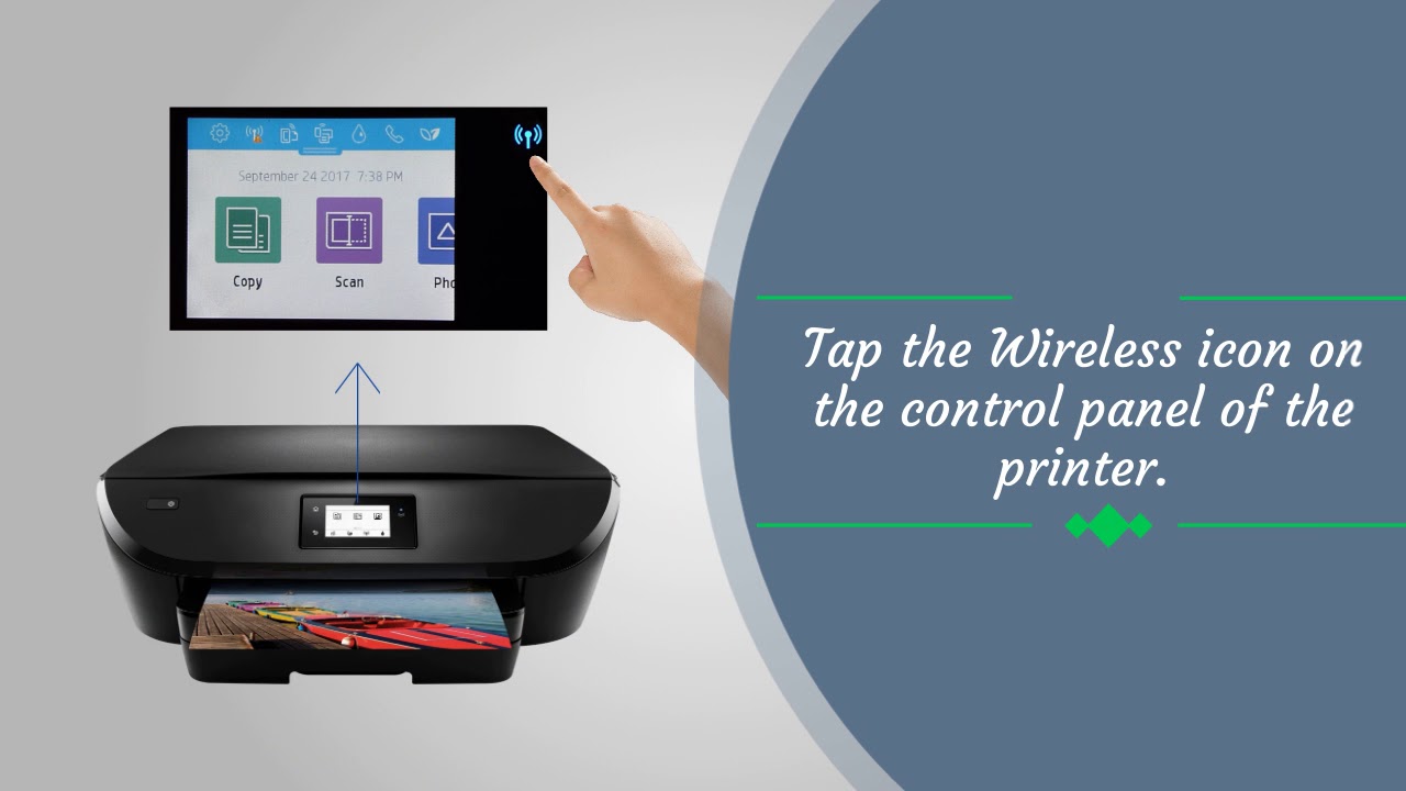 How to Connect a Wireless HP Envy 5540 Printer to Computer