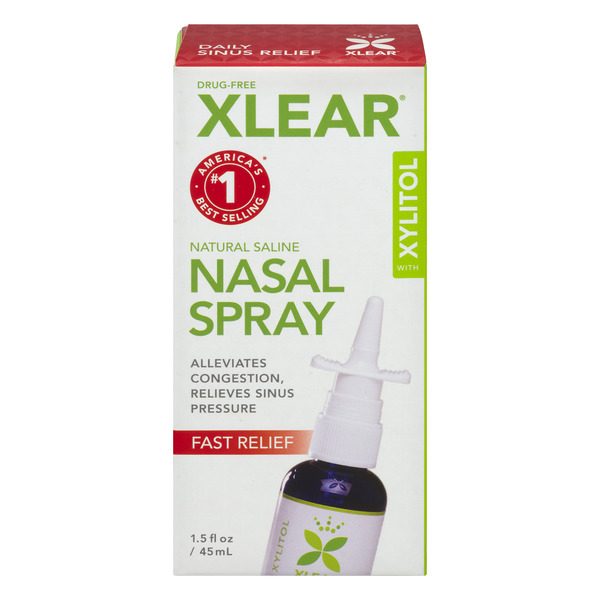 Save on Xlear Natural Saline Nasal Spray Fast Relief Order