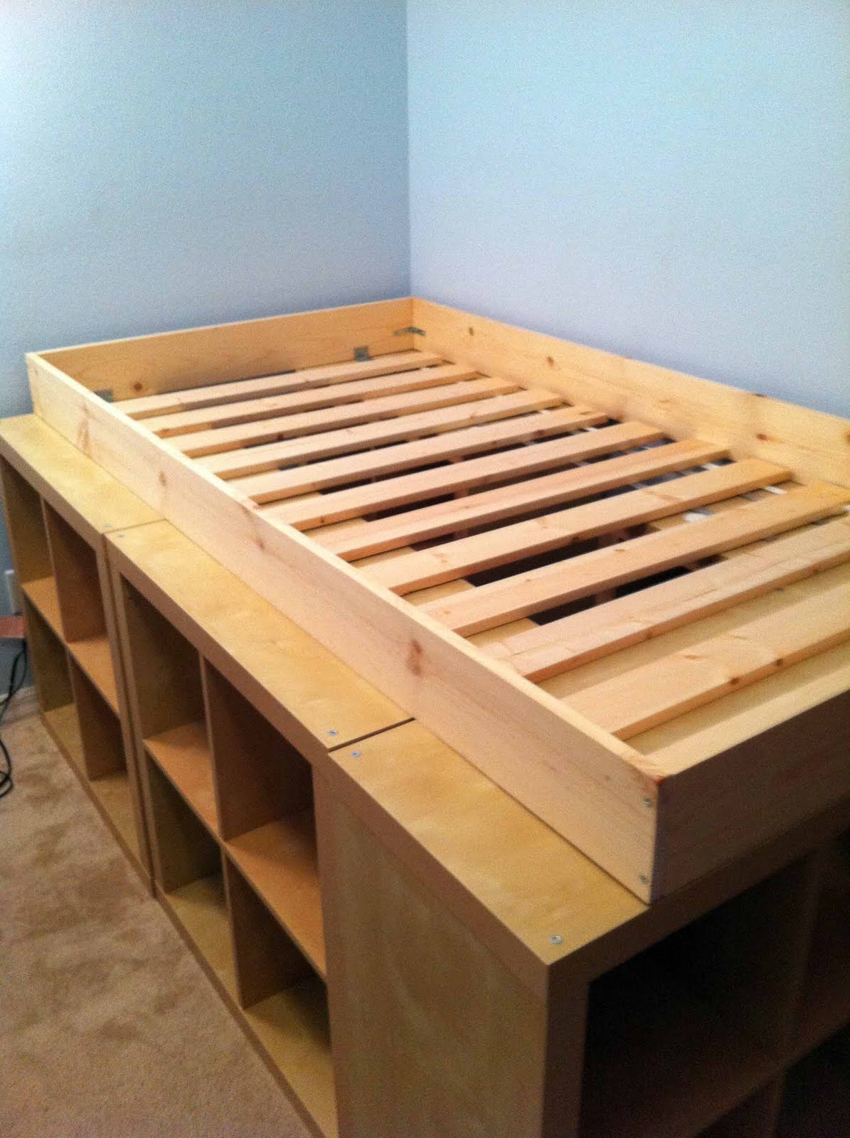 Diy Cube Storage Bed Frame Twin Storage Bed Prior To