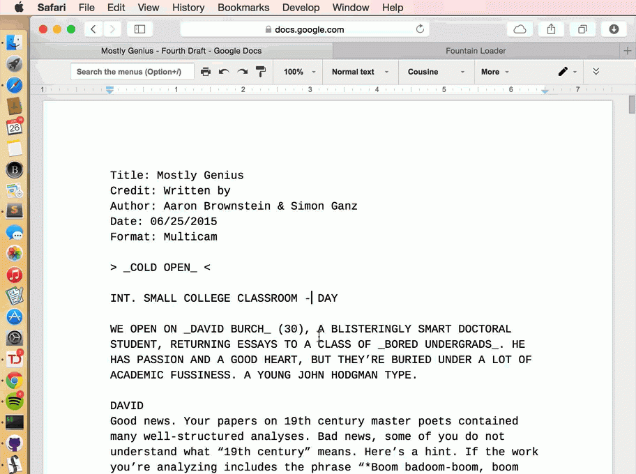 Screenplay Template Google Docs merrychristmaswishes.info