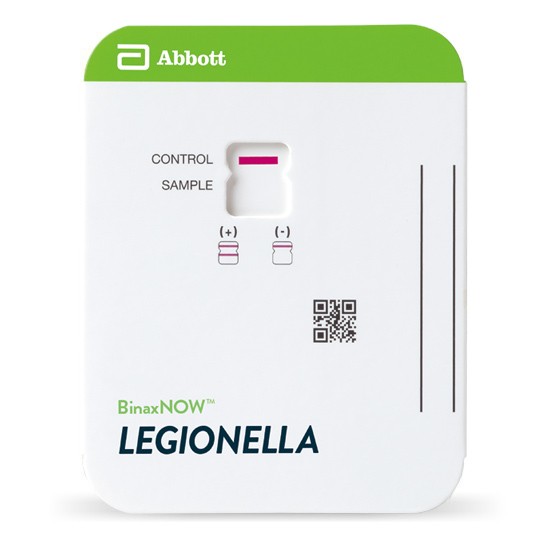 BinaxNOW Legionella Urinary Antigen Card Abbott Point of