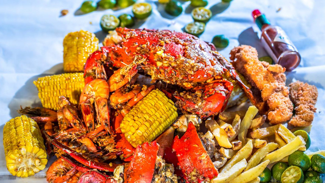 king crab and shrimp boil