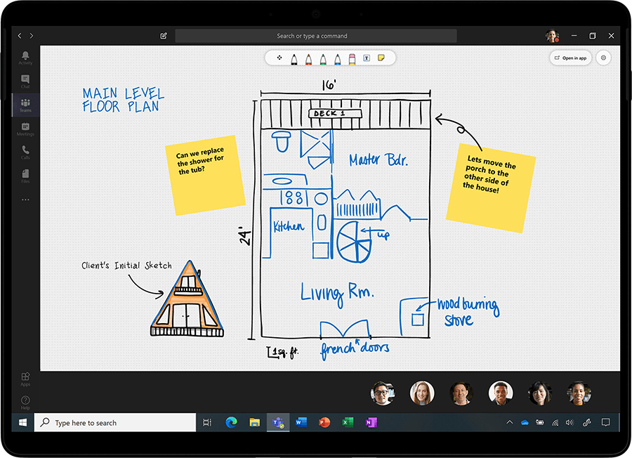 Free Microsoft Whiteboard app integrates with Teams