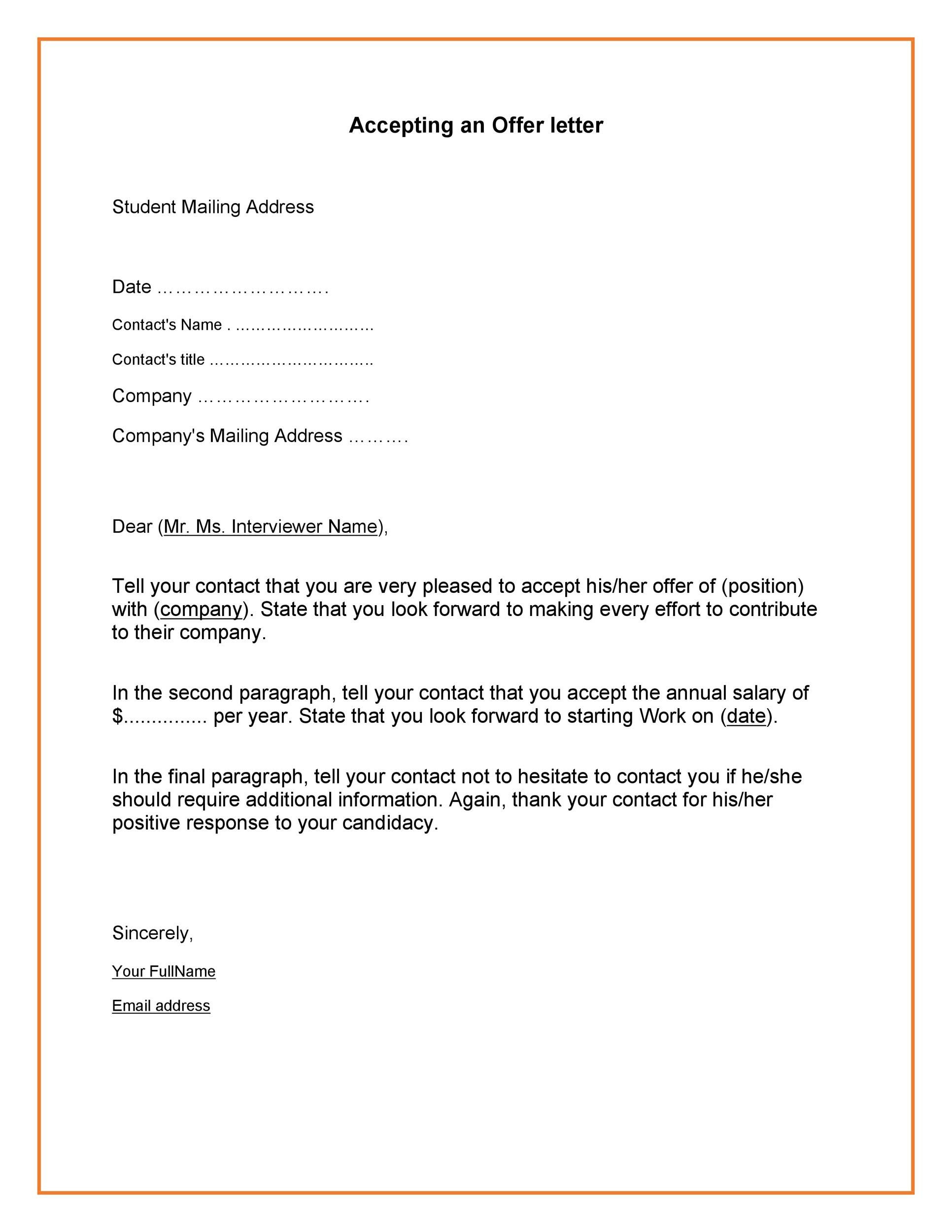 How To Reply Email For Job Acceptance Job Retro