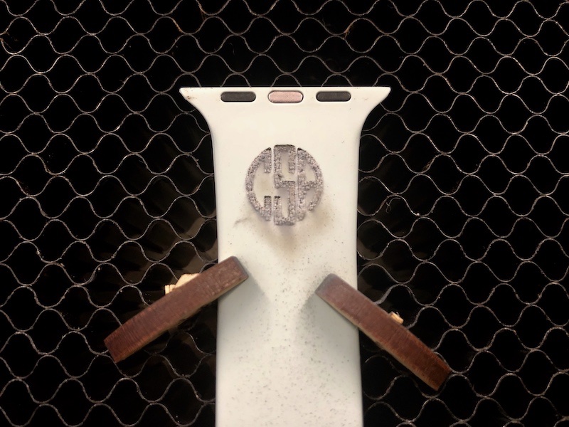 Tutorial Engraved Apple Watch Band with Settings Made