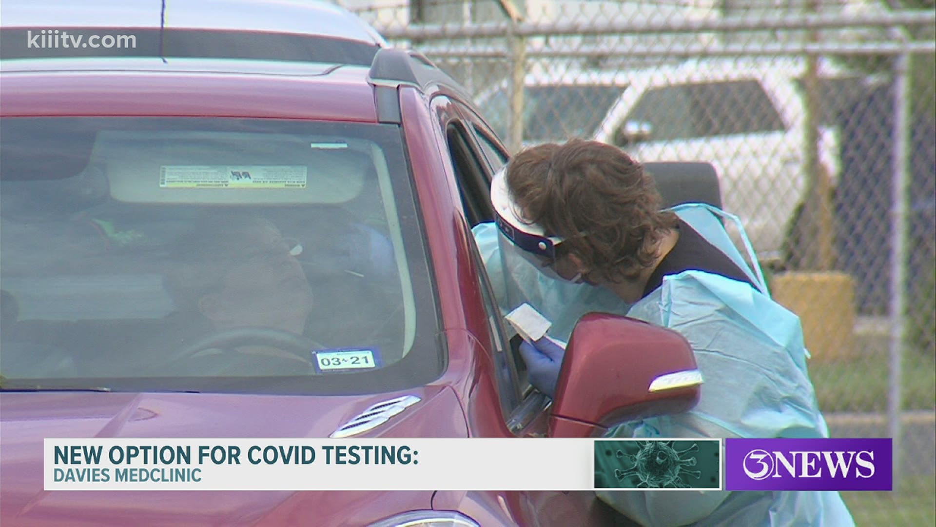 Mobile rapid testing COVID19 site in Corpus Christi