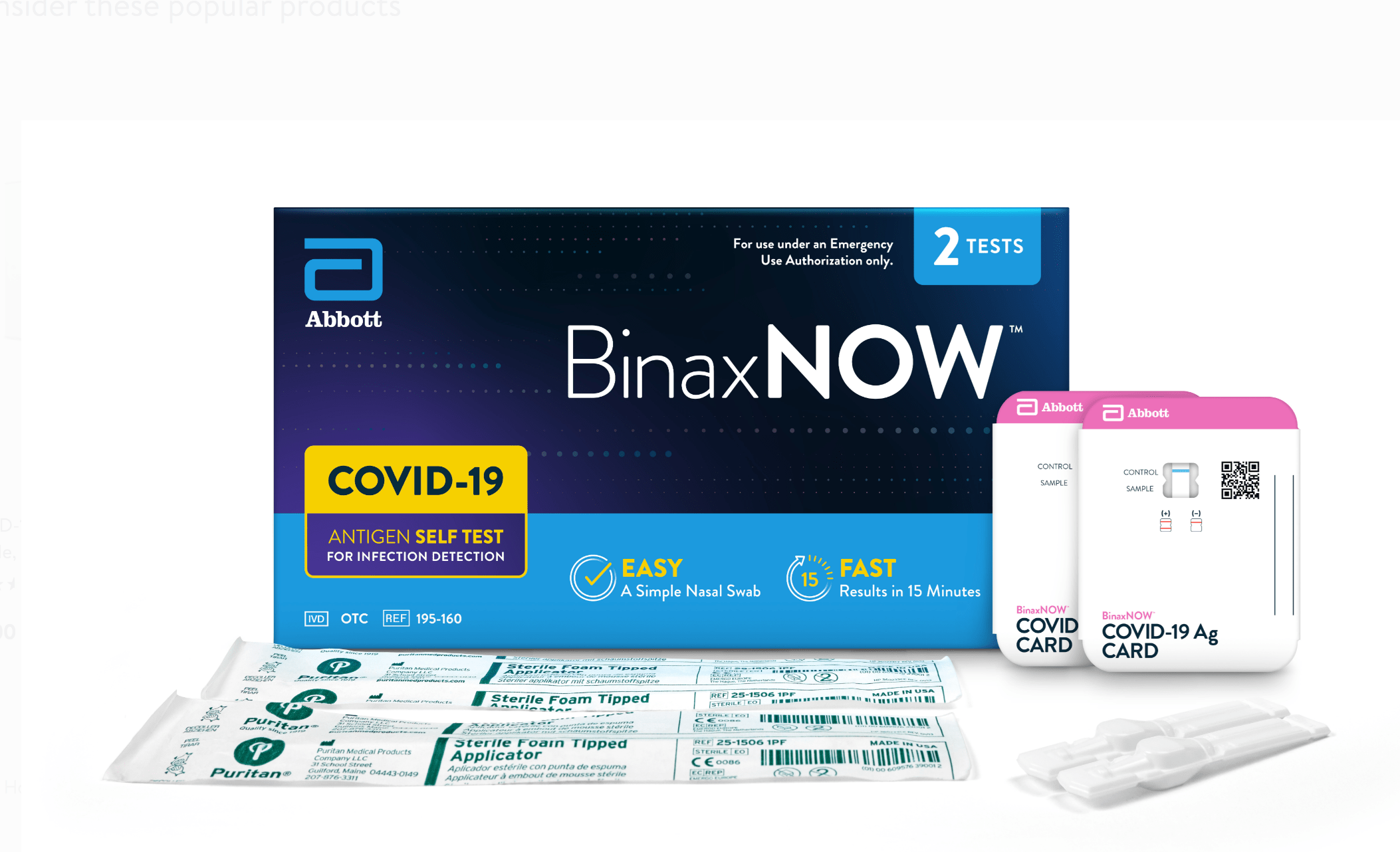 BINAXNOW Rapid COVID19 Test Sale Metziahs