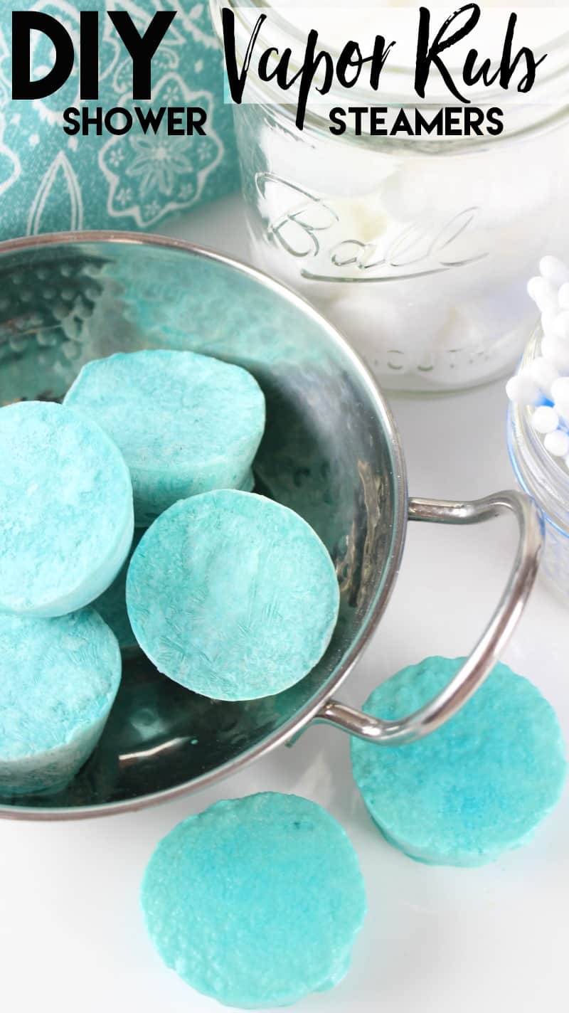 DIY Vapor Rub Shower Steamers Moments With Mandi