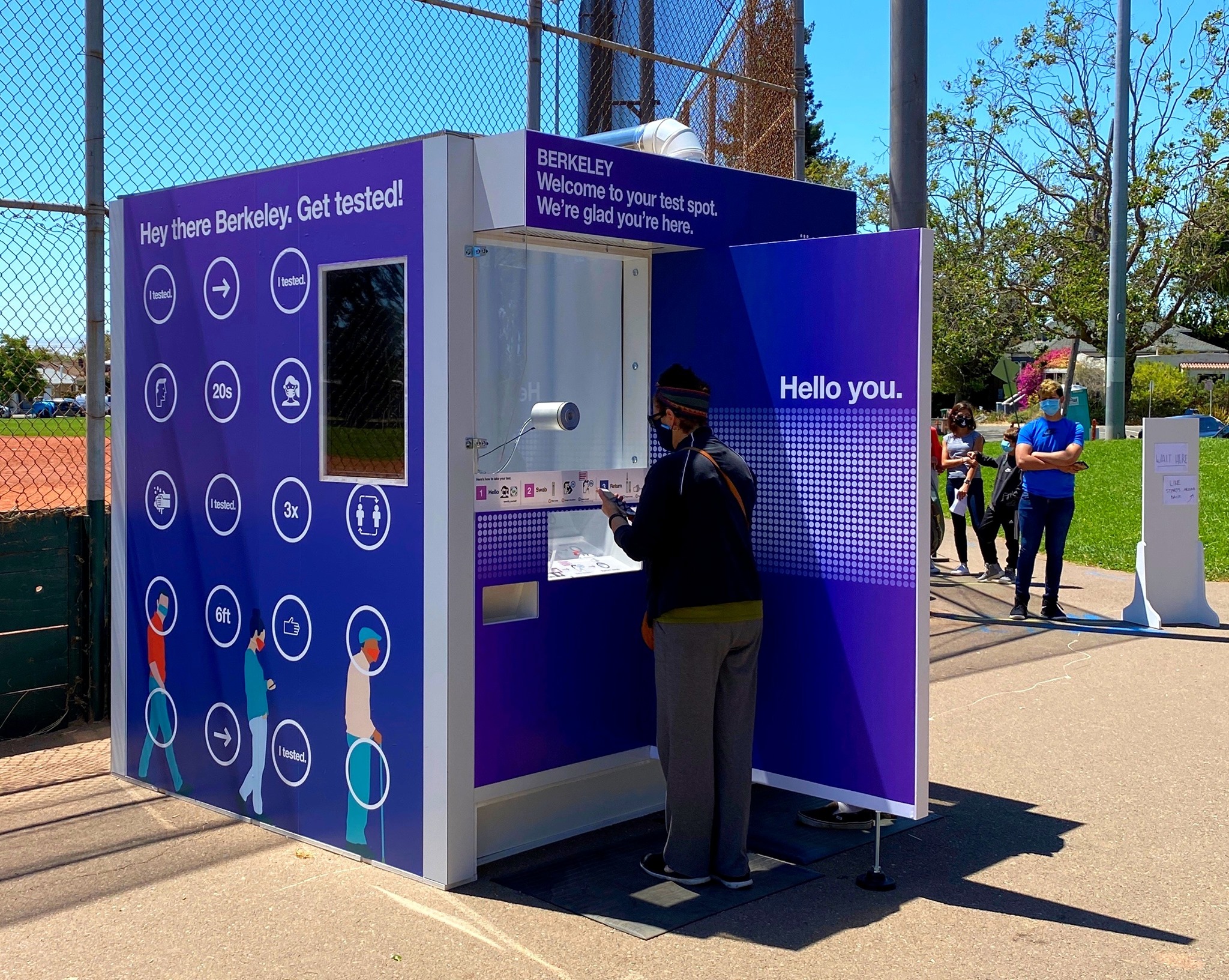 Free COVID19 selftesting kiosk coming to Woodland Park