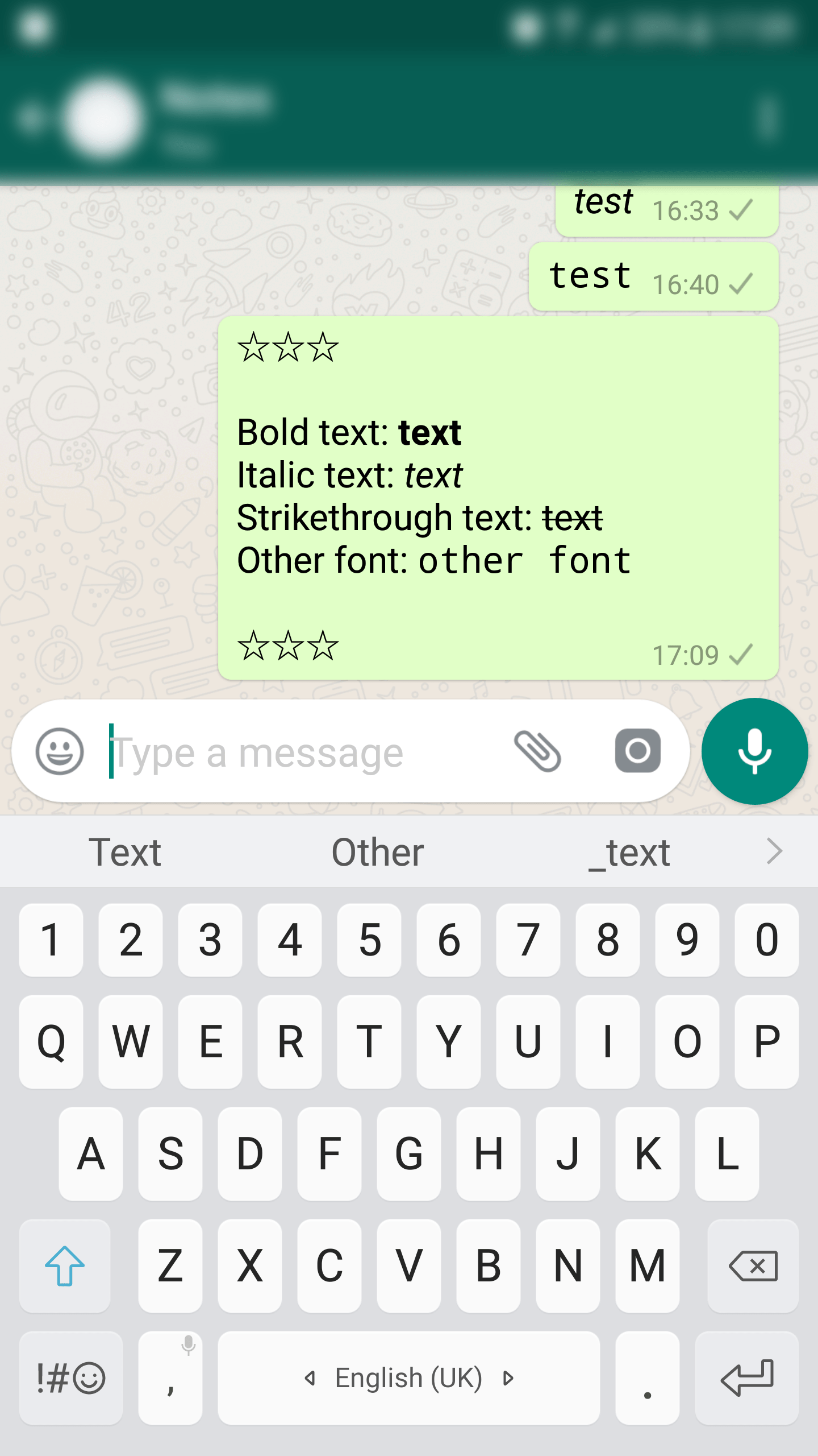 How To Format Texts On WhatsApp
