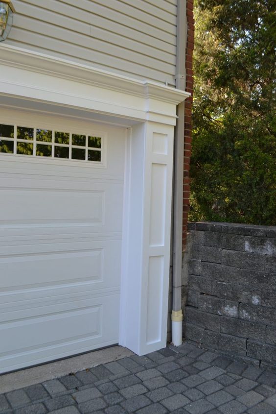 Garage Trim Replacement Randolph Garage door trim