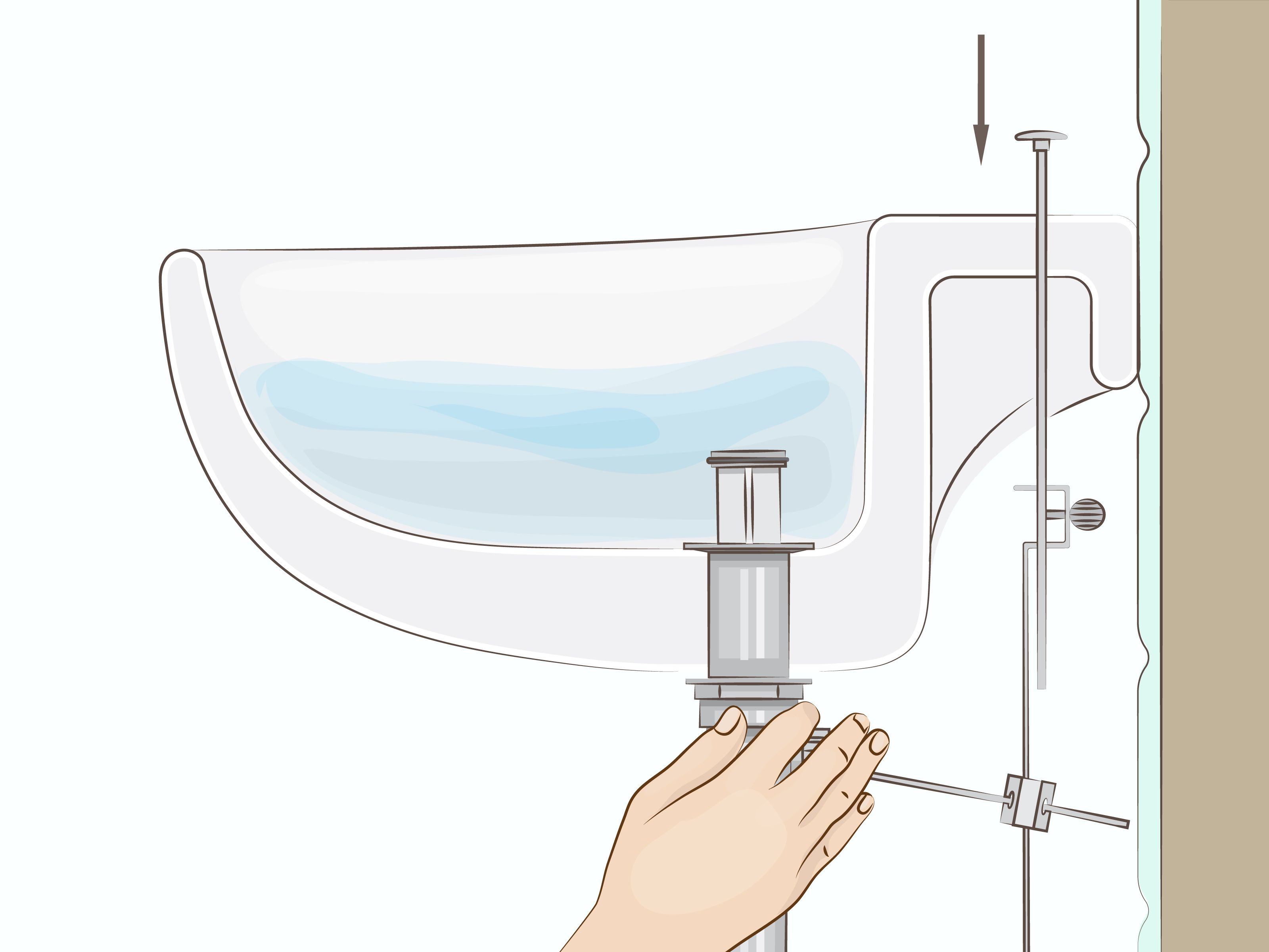 How to Replace a Sink Stopper Bathroom sink drain