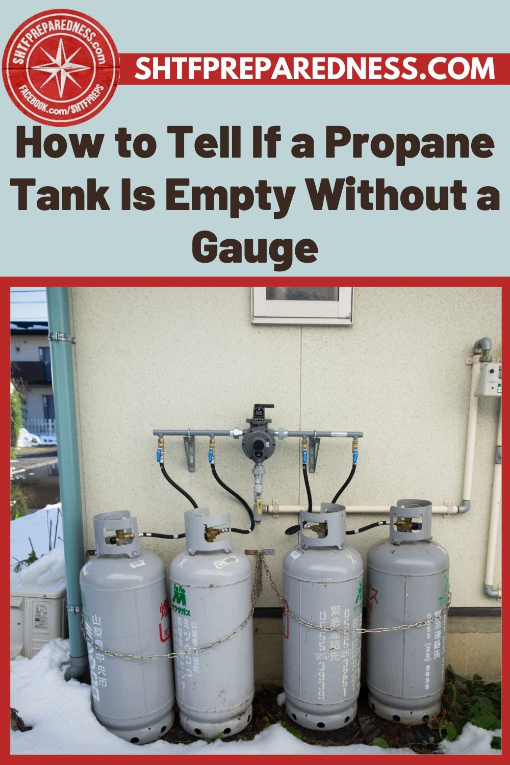 How to Tell If a Propane Tank Is Empty Without a Gauge