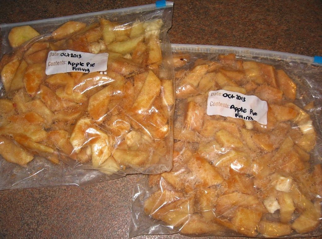 Freezer Apple Pie Filling + Video Tutorial Recipe