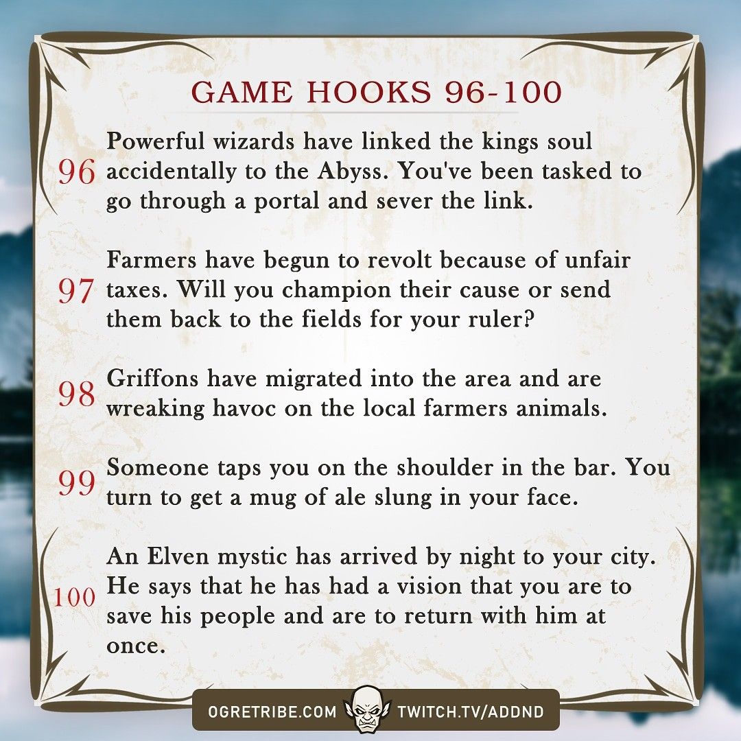 OGRE game hook 96100 D&d dungeons and dragons, Dnd