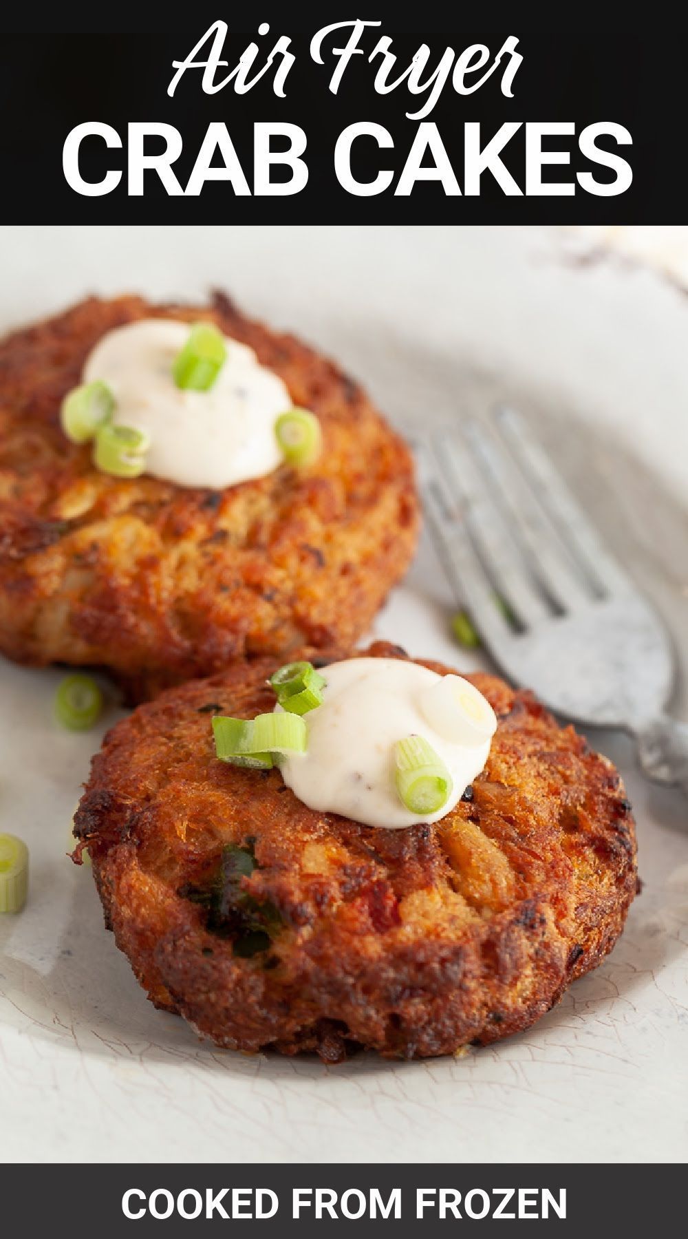Air Fryer Frozen Crab Cakes (In 12 Minutes or Less!) in