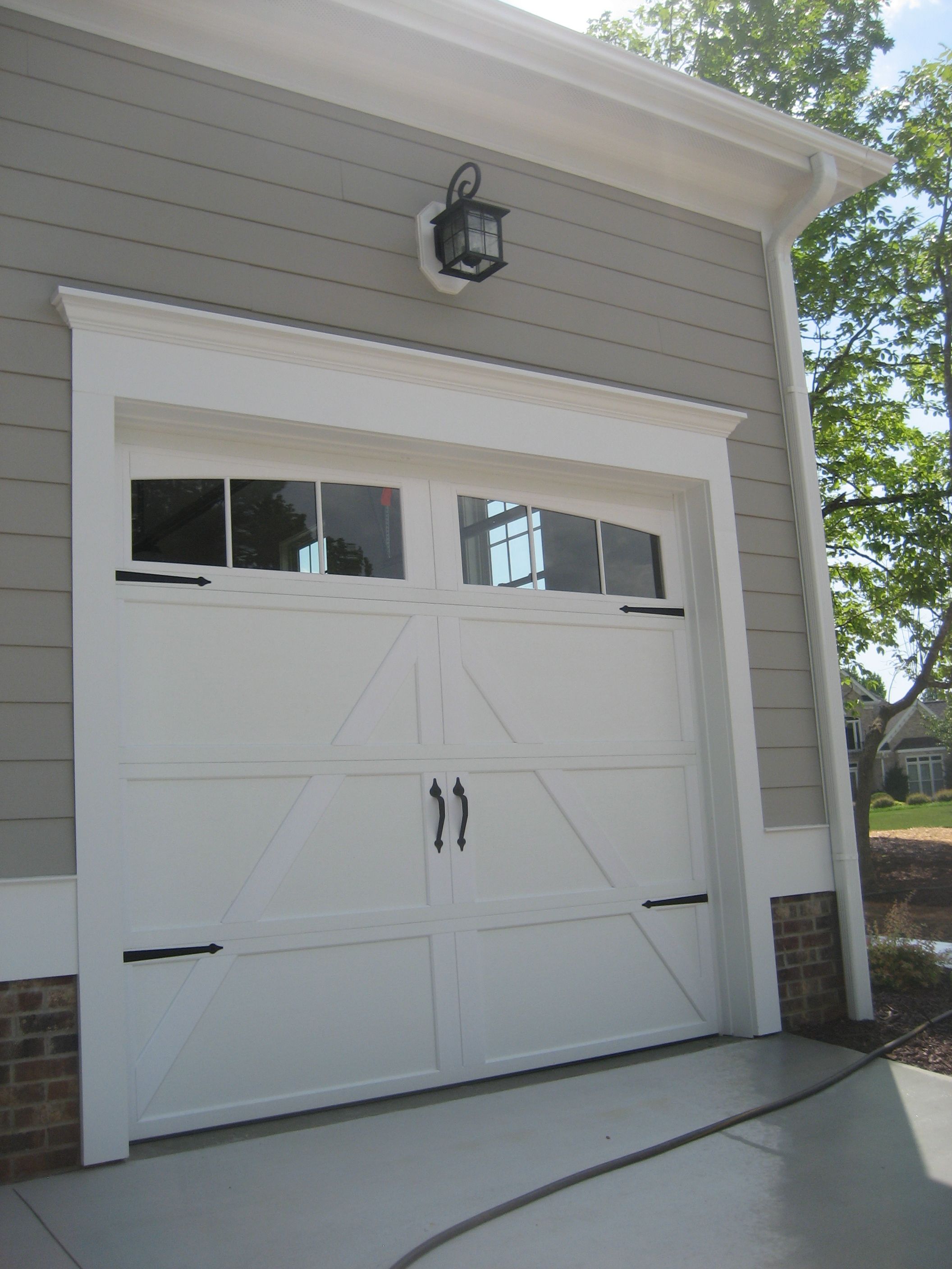 Garage Doors Garage door trim, Garage door design