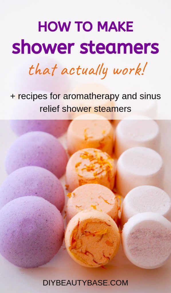 How To Make Shower Steamers That Actually Work (for cold