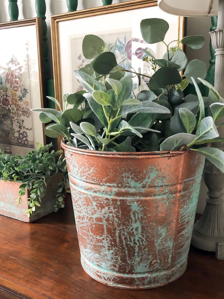 How To Create Aged Copper Patina On Wood & Metal Copper