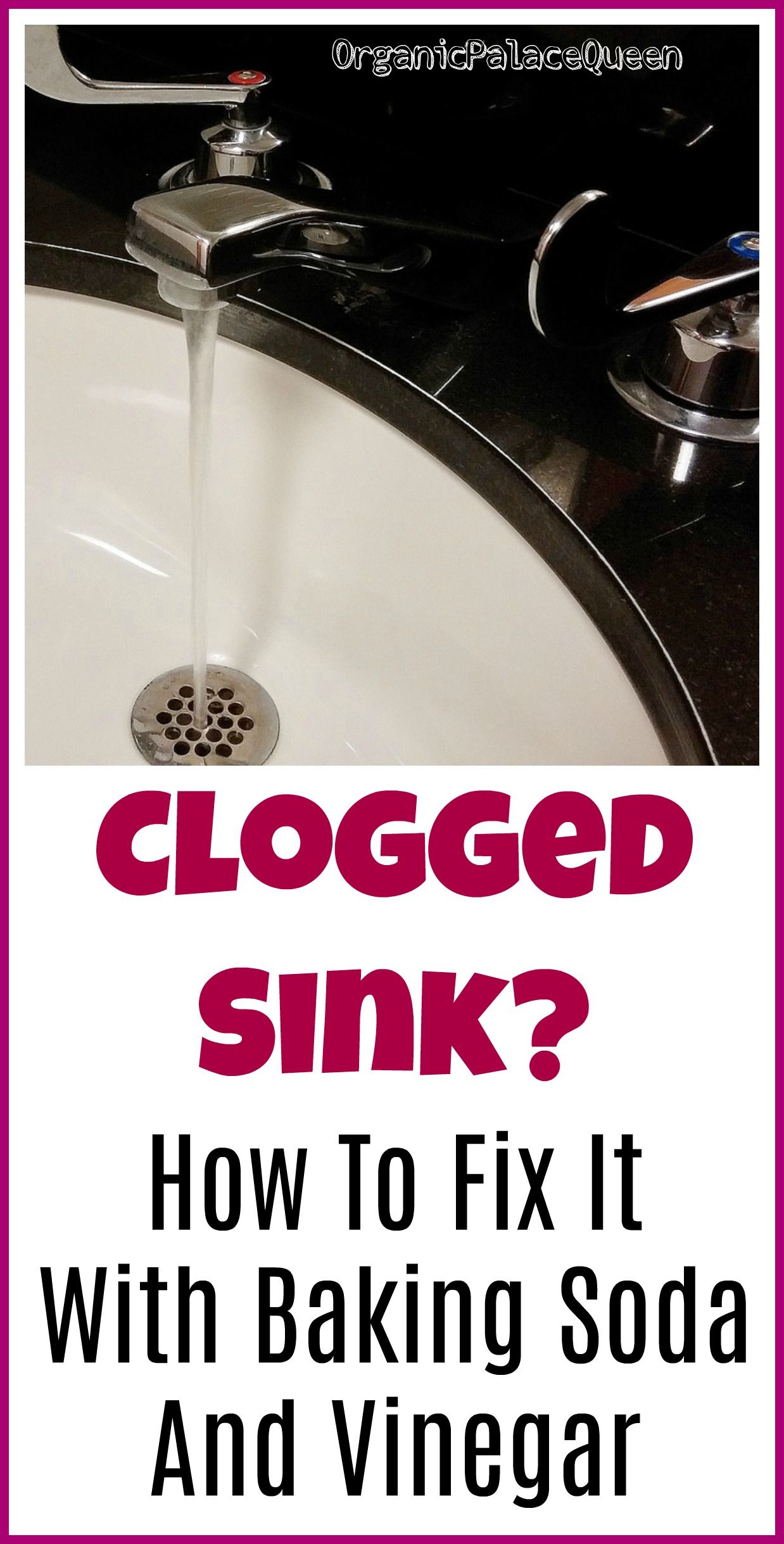How To Unclog A Bathroom Sink With Baking Soda And Salt