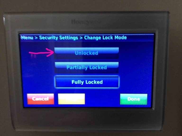 How To Unlock Honeywell Thermostat Tb7220u1012 References