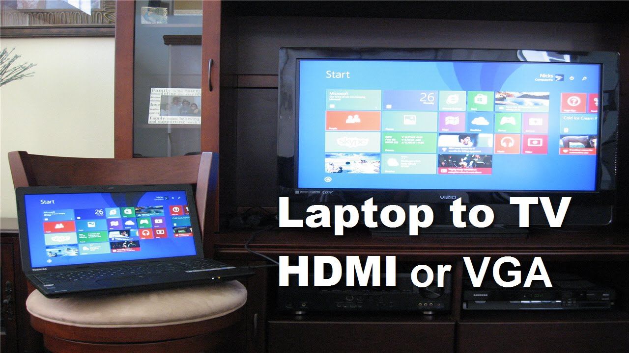 How To Use Laptop As Monitor Through Hdmi