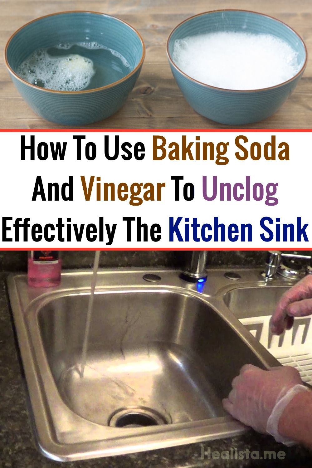 How To Unclog A Bathroom Sink With Baking Soda And Vinegar