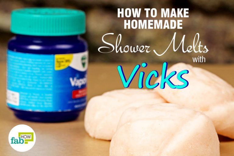how to make homemade vicks shower melts Vicks shower