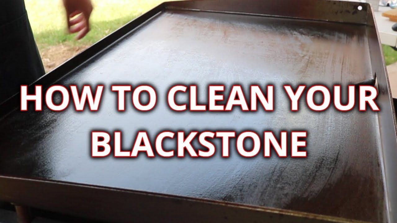 How to clean your Blackstone Griddle 36 inch Blackstone
