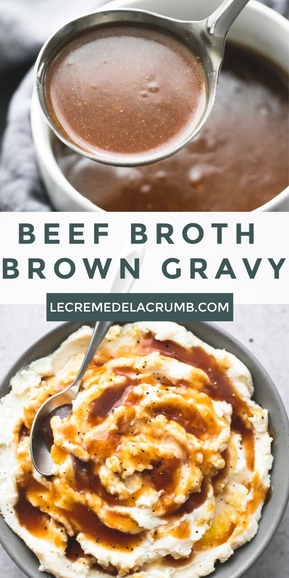 Beef Broth Brown Gravy Beef gravy recipe, Homemade brown