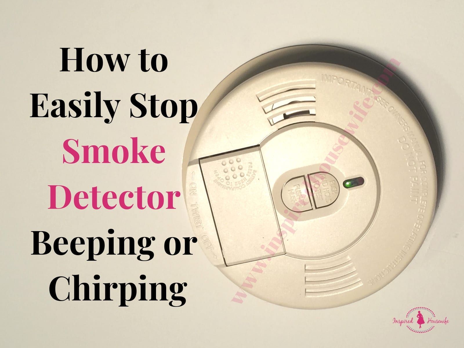 12++ How to stop an electrical fire alarm from beeping