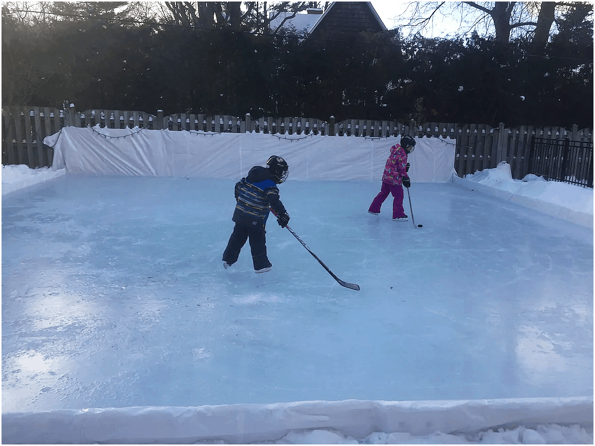 10 Ways How to Build a Backyard Ice Rink Ideas Simphome
