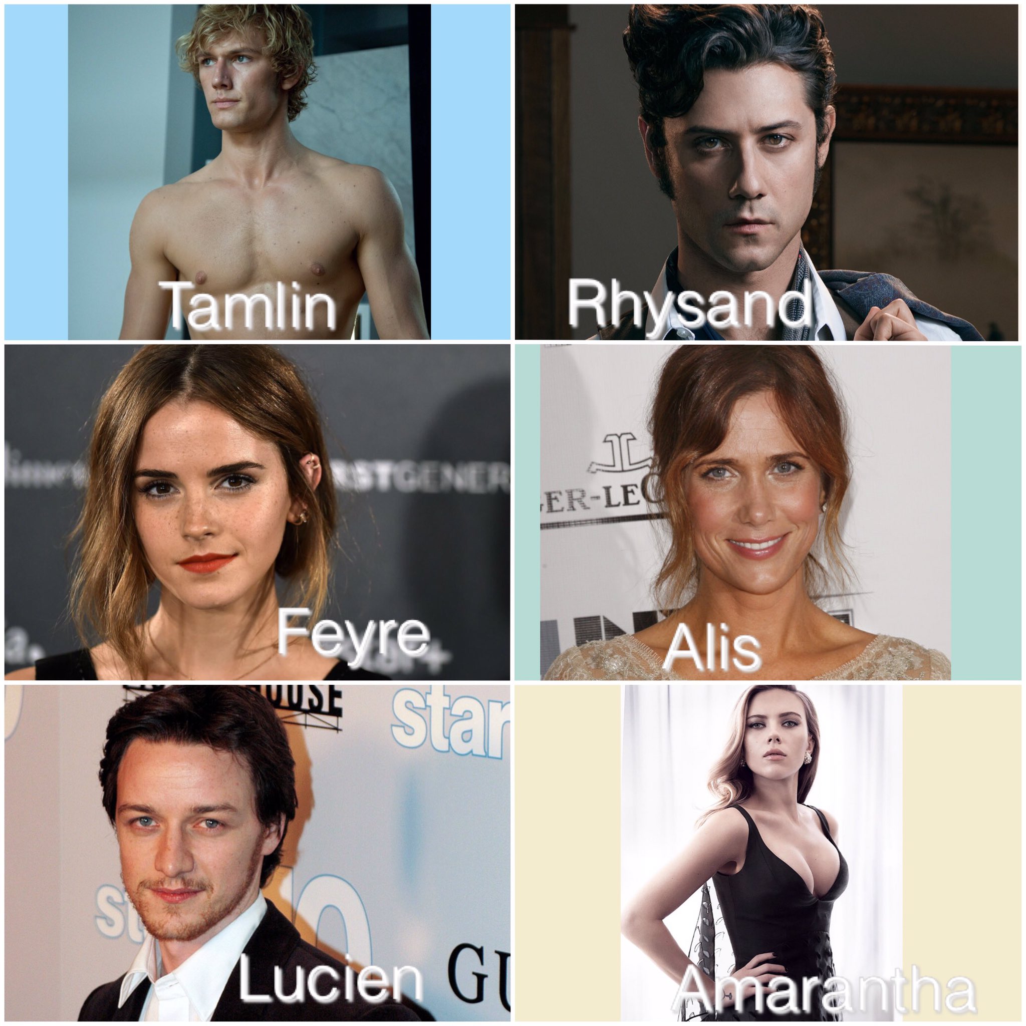 Kennedy Sinclair on Twitter "Potential cast for A court