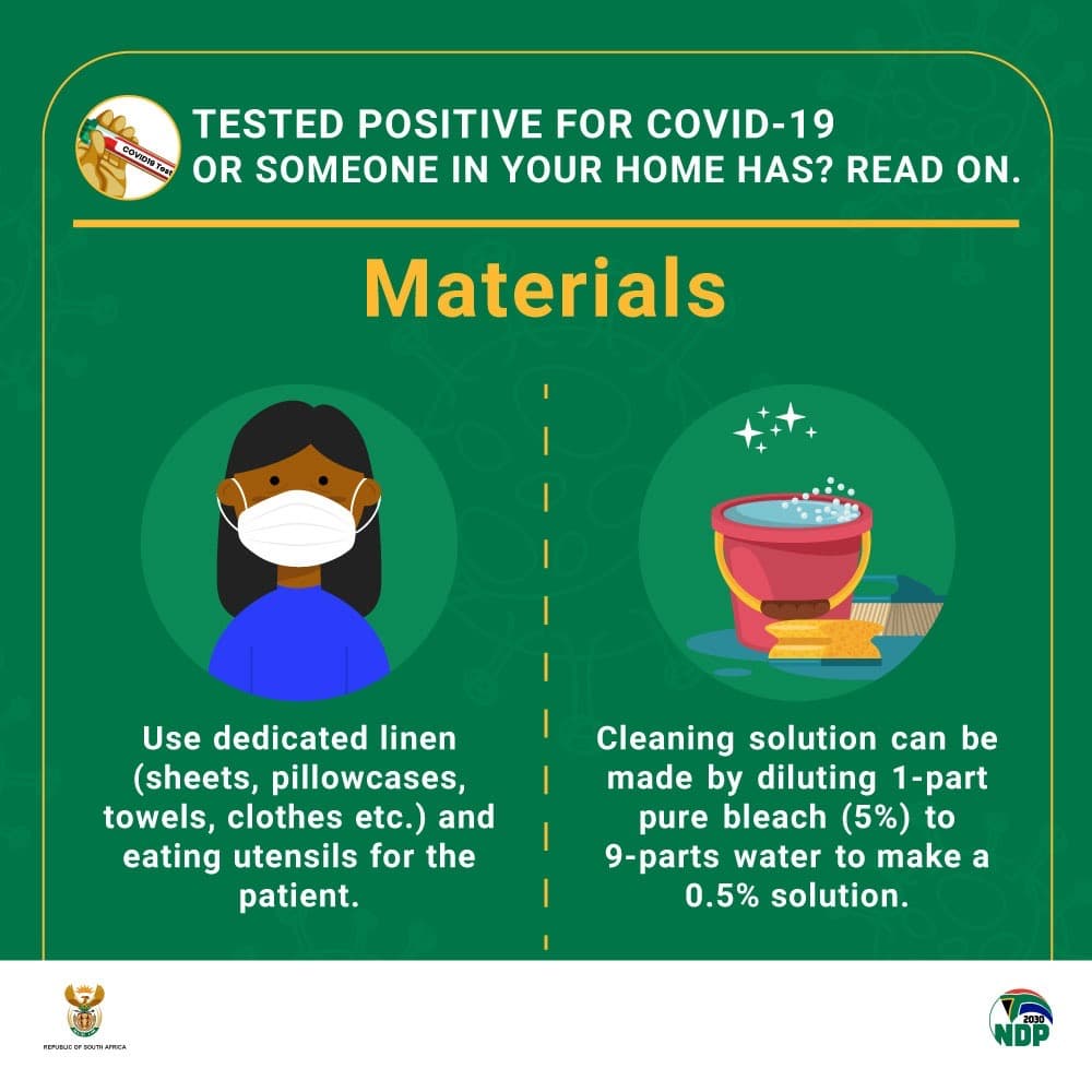 Tested positive for Covid19 or someone in your home has