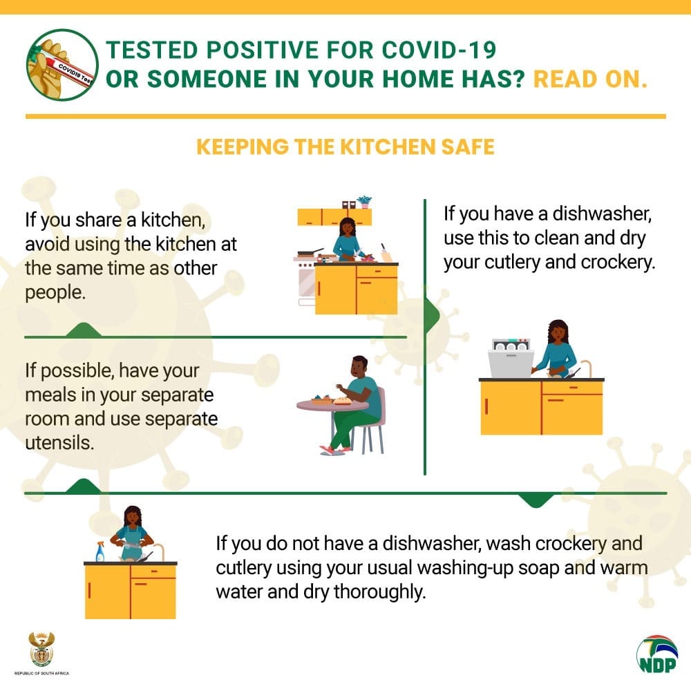 Tested positive for Covid19 or someone in your home has