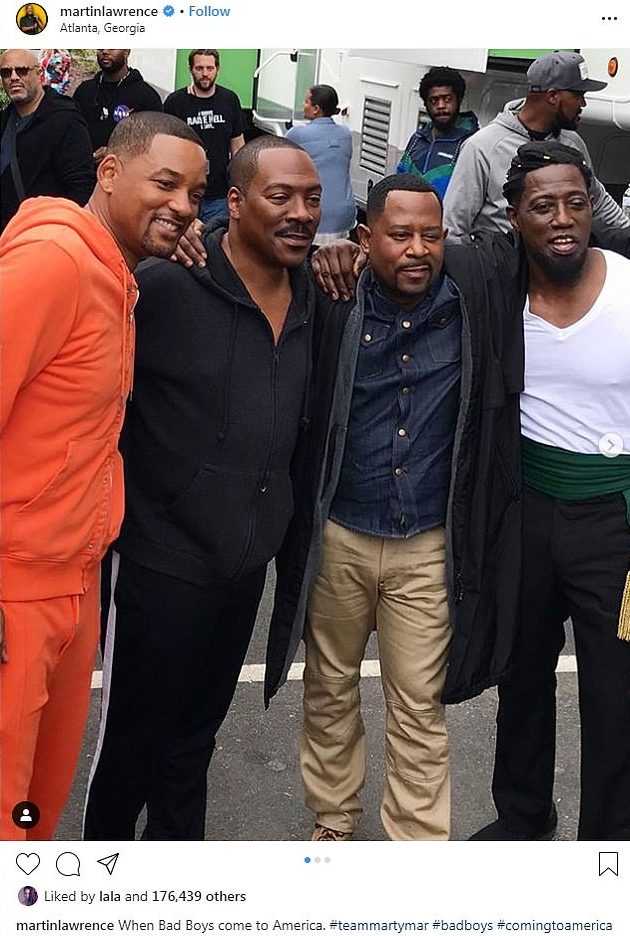 Will Smith, Eddie Murphy, Martin Lawrence, And Wesley