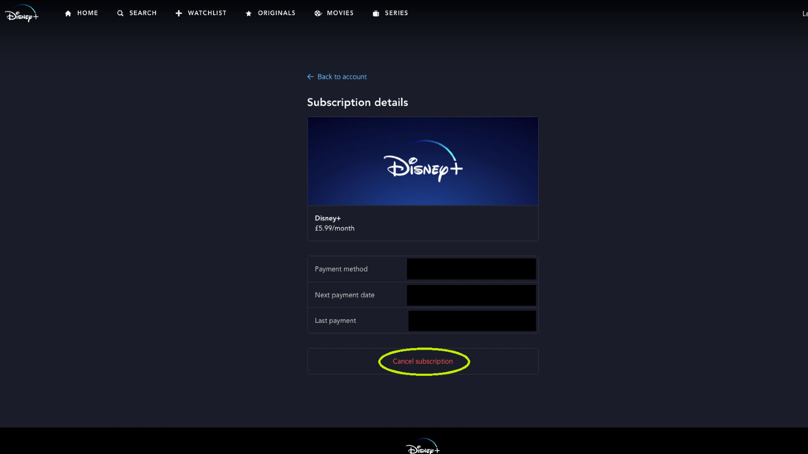 How To Cancel A Disney Plus Subscription
