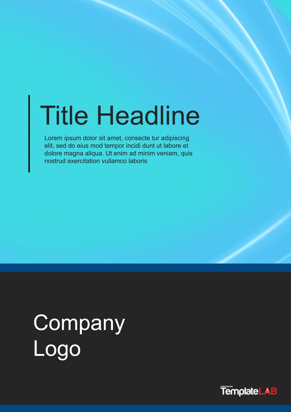 39 Amazing Cover Page Templates (Word + PSD) ᐅ TemplateLab
