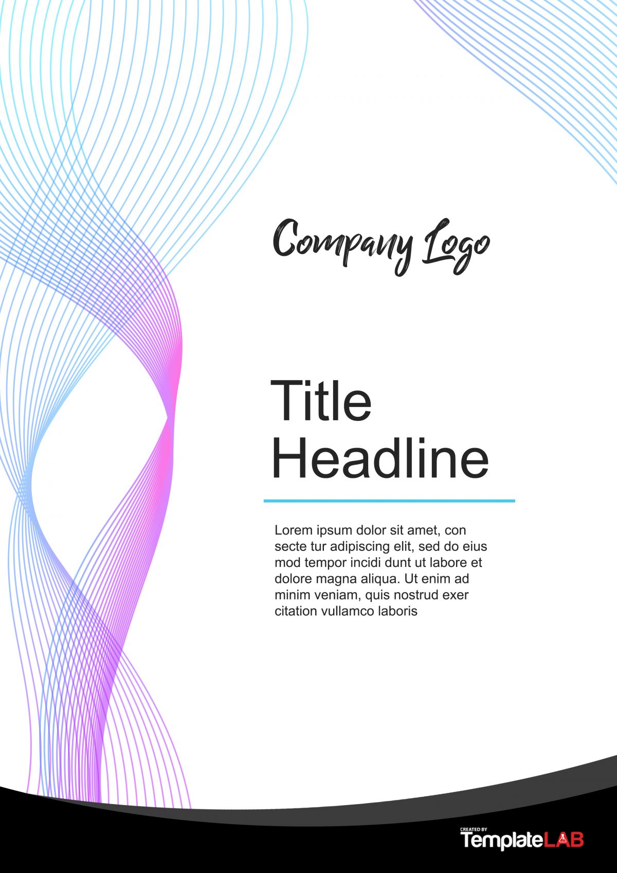 43 Amazing Cover Page Templates (Word + PSD) ᐅ TemplateLab