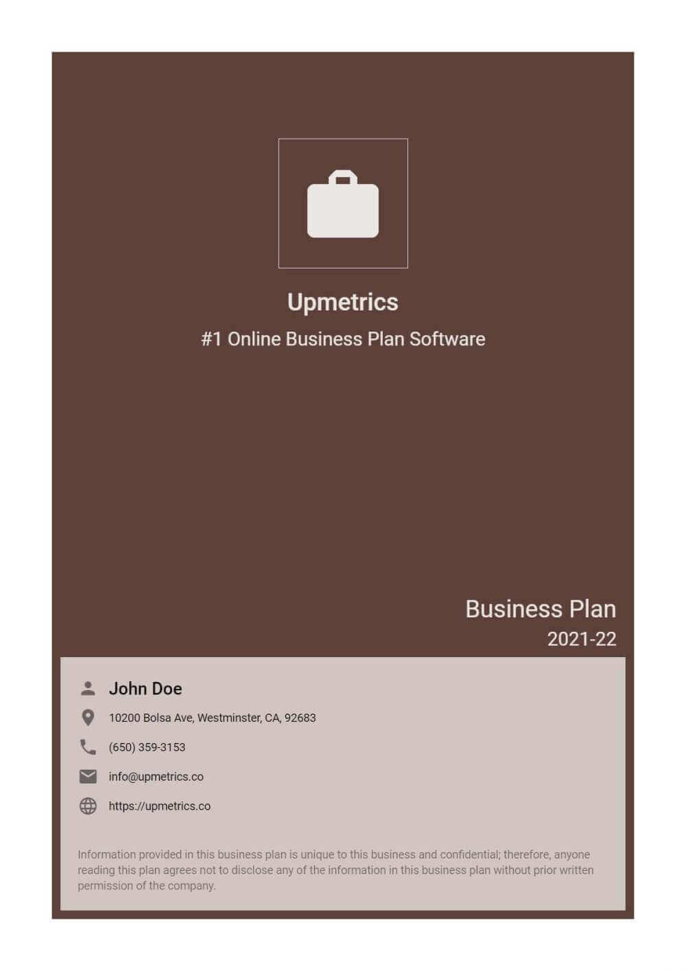How to Design a Cover Page for a Business Plan? [2021 Updated]
