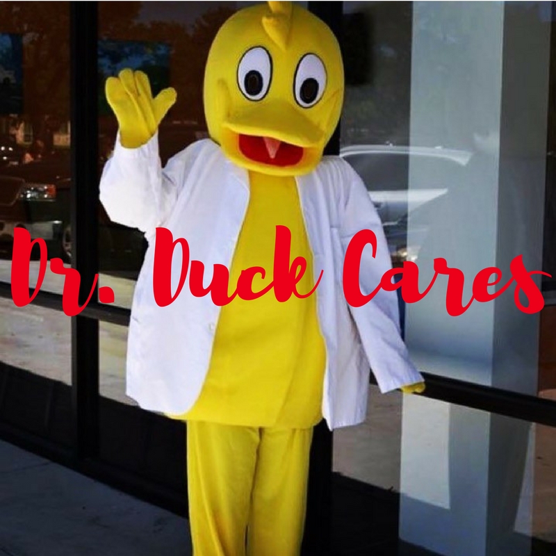 Dr. Duck Cares Christ's Haven Diaper Drive Urgent Care