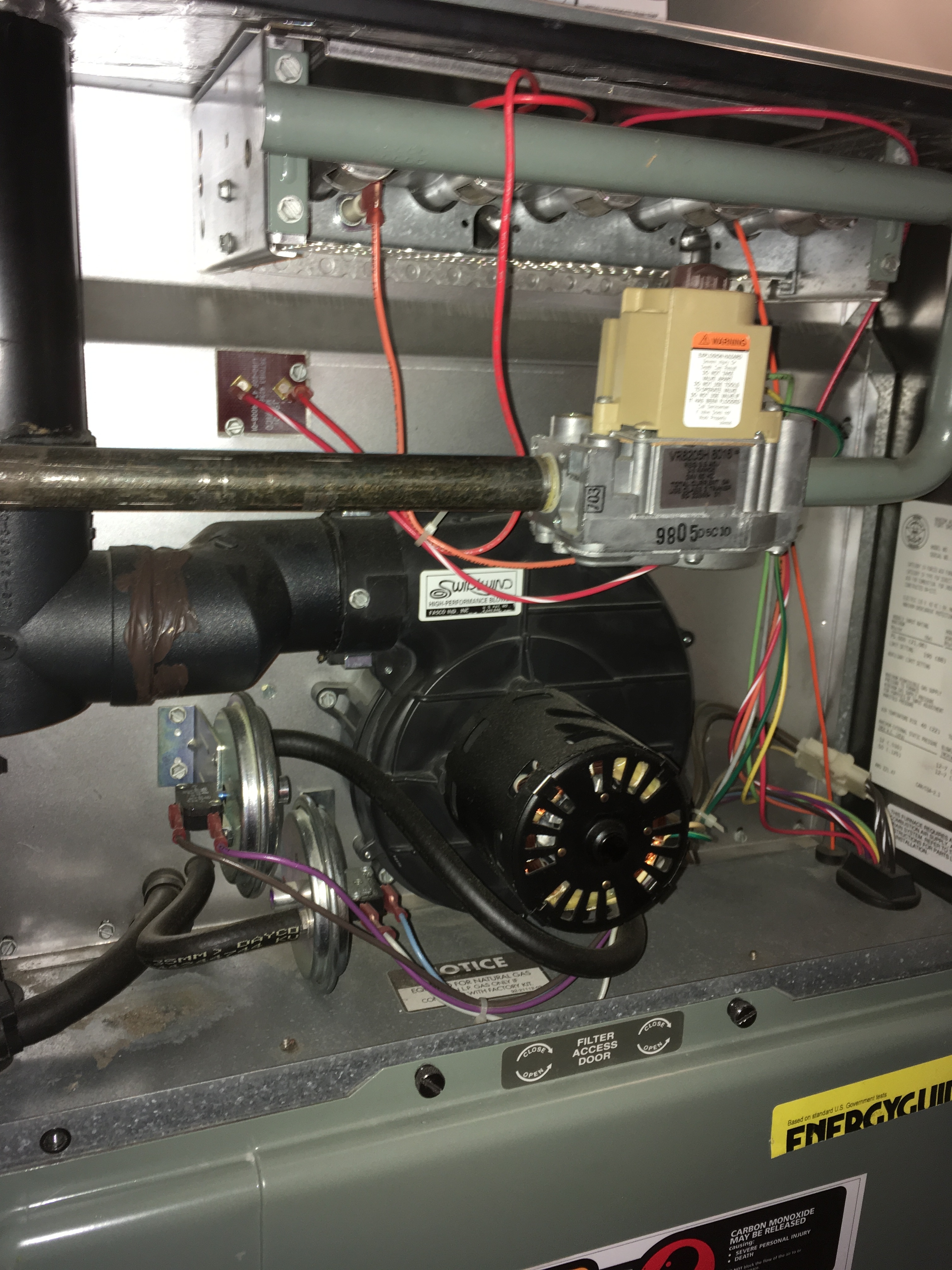 Rheem Classic 90 Plus furnace Pilot light acting up
