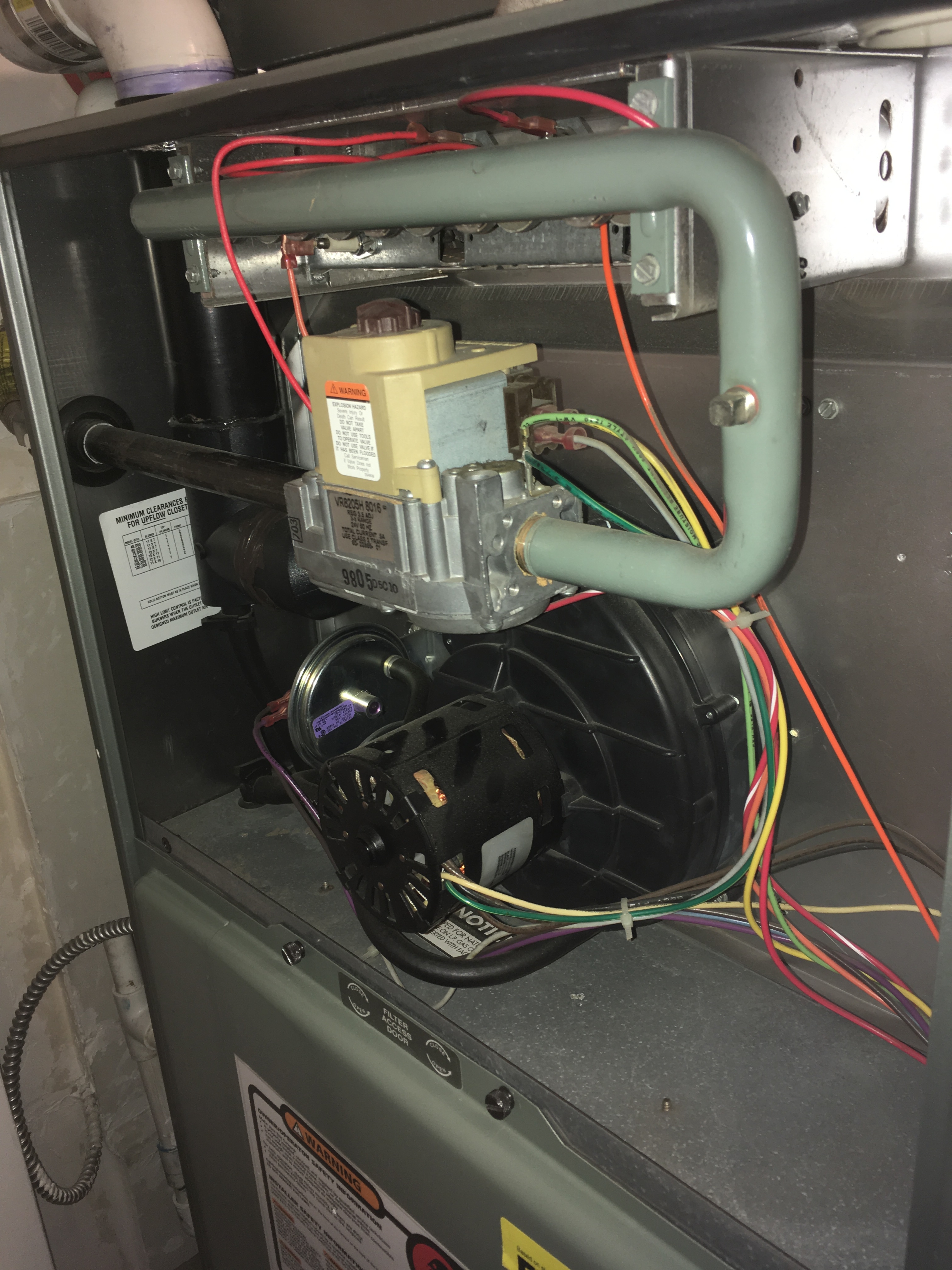 Rheem Classic 90 Plus furnace Pilot light acting up