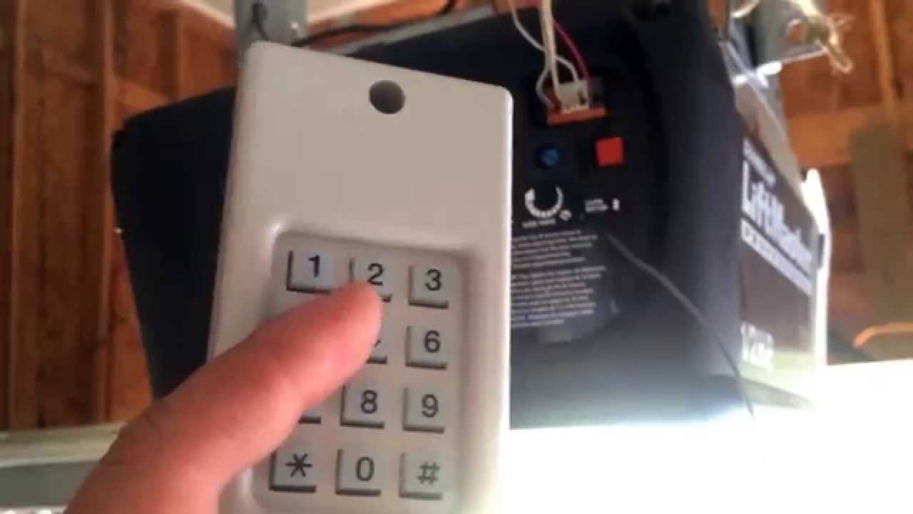 How To Reset Liftmaster Garage Door Opener Code WeightGames