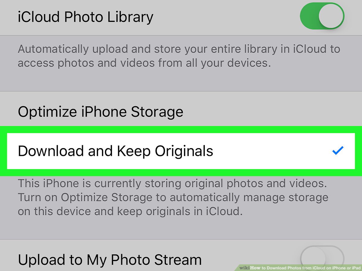 How Can I Download Photos From Icloud To Iphone