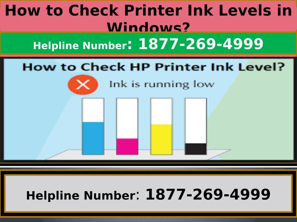 How To Check Printer Ink Levels In Windows
